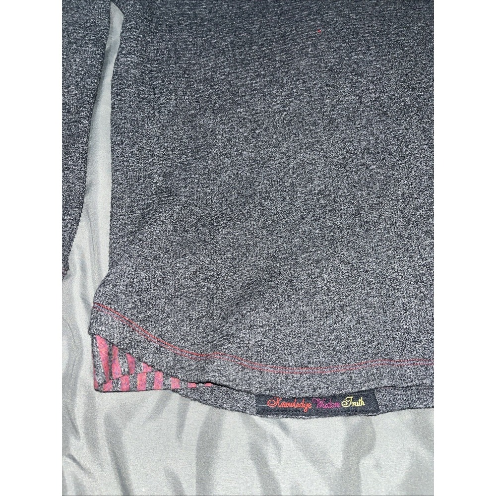 Robert Graham ELI Quarter Zip CLASSIC FIT Men's Size Medium Gray COTTON - Picture 2 of 10